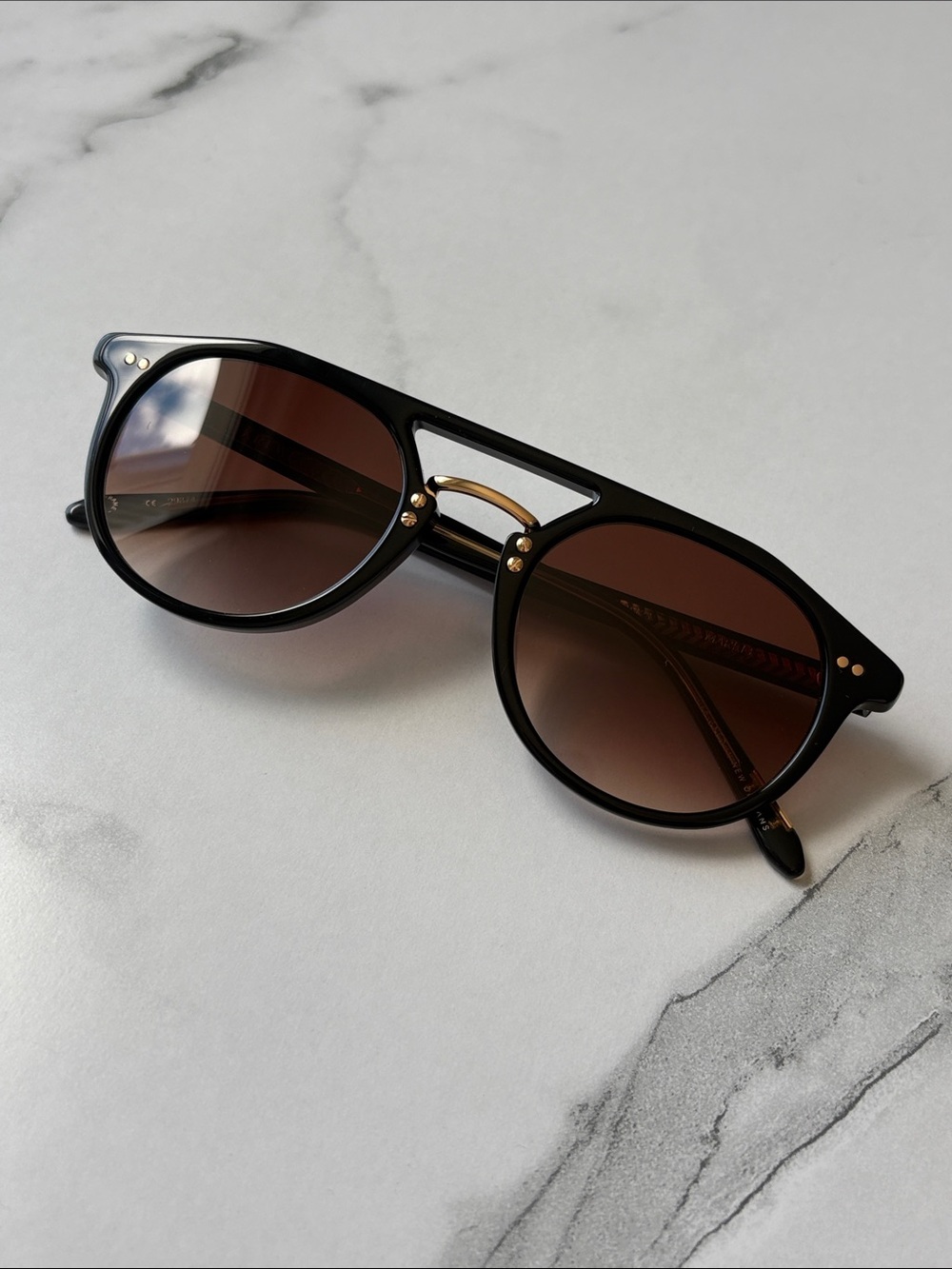 Krewe Sunglasses with Brown Lenses - Classic Bridge Design